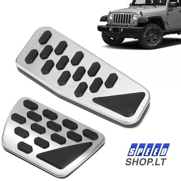 Jeep Wrangler pedalų apdaila